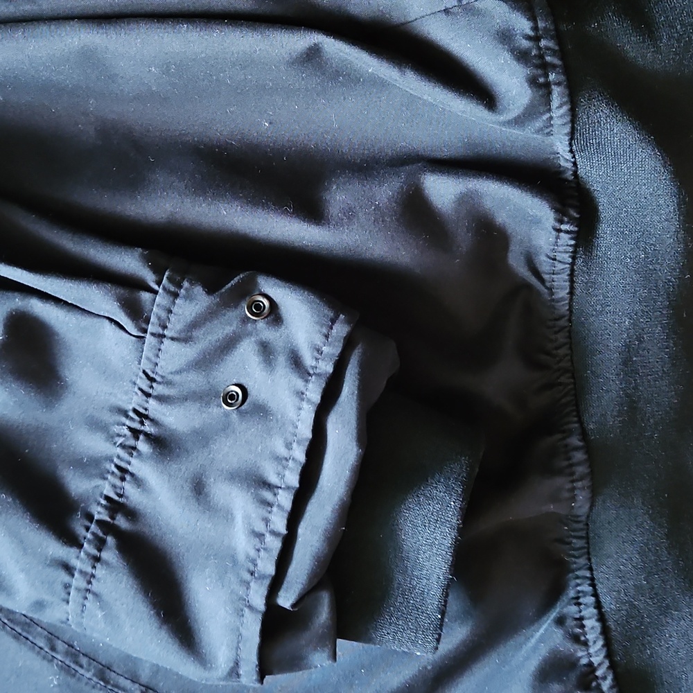 Zero Restriction Black Golf Pullover Windbreaker … - image 5